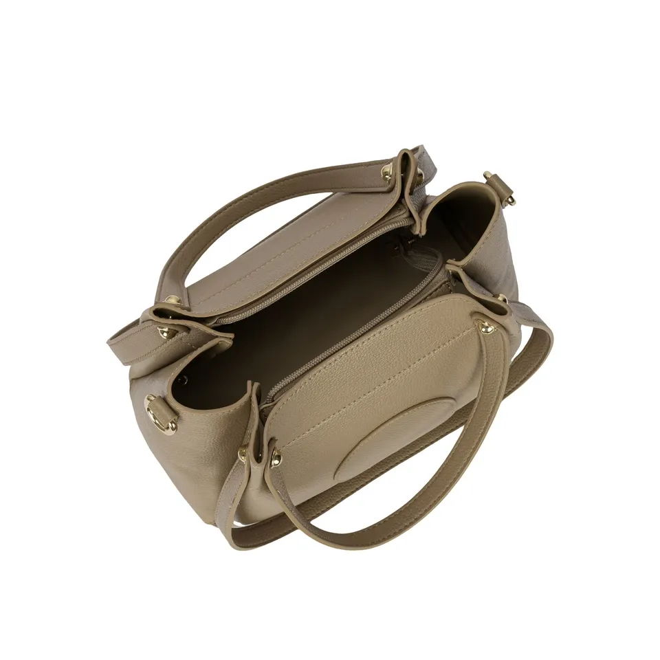 Tote estruturada Monaco na cor Marrom — Nay Bags & Shoes