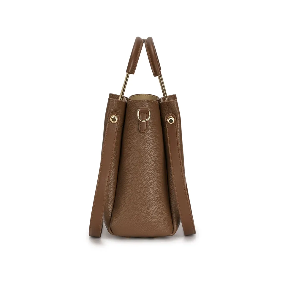 Tote estruturada Monte Carlo na cor Marrom — Nay Bags & Shoes