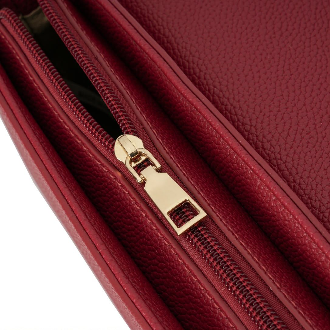 Bag Baguette Ravello na cor Vinho — Nay Bags & Shoes