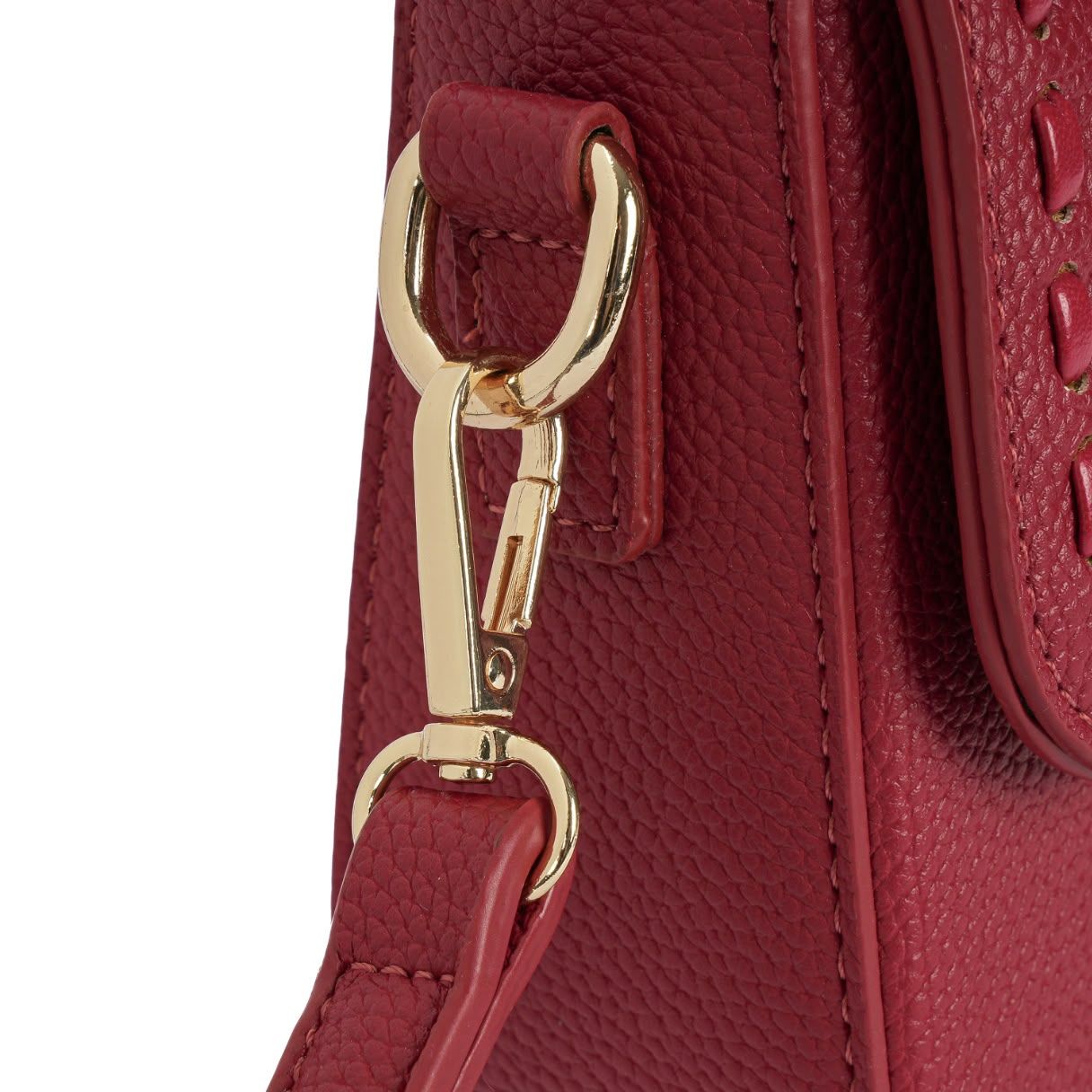 Bag Baguette Ravello na cor Vinho — Nay Bags & Shoes