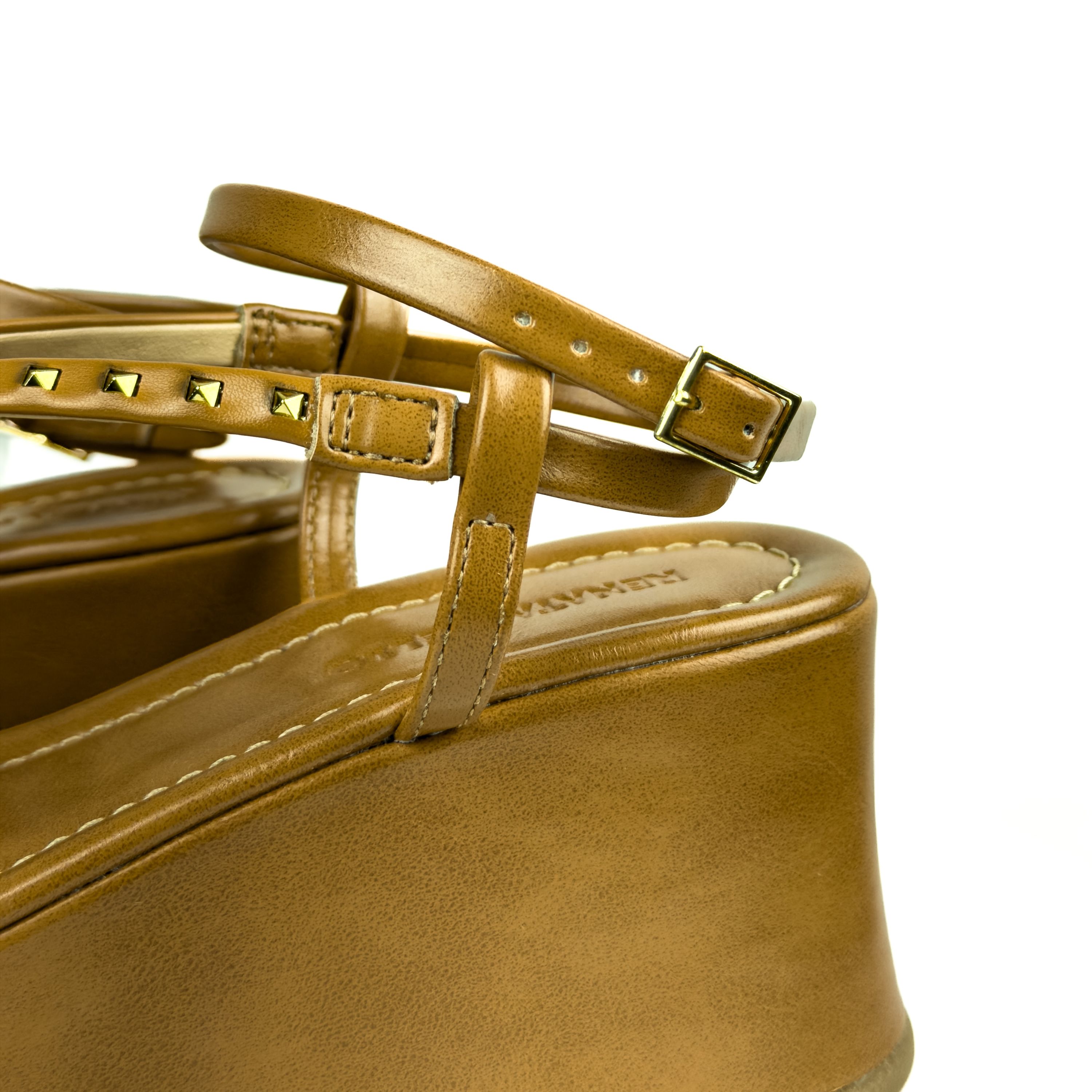 Sapato Plataforma na cor Marrom — Nay Bags & Shoes