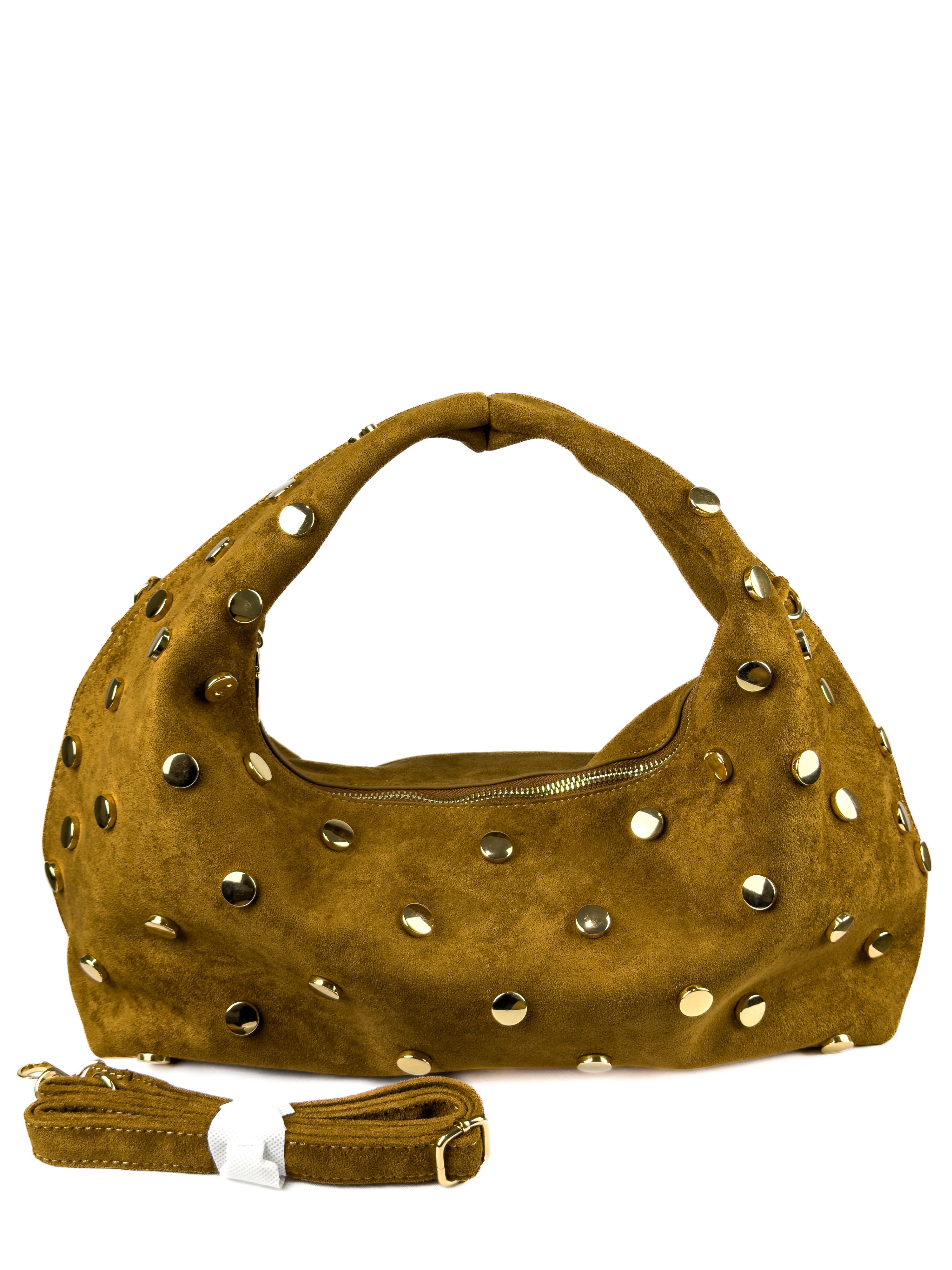 Hobo Bag Boho Amalfi na cor Marrom — Nay Bags & Shoes