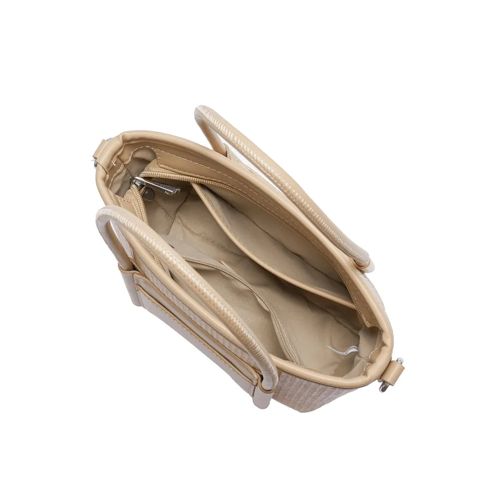 Tote palha Cannes na cor Marrom — Nay Bags & Shoes